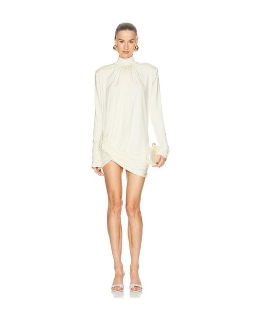 Camila Coelho White Nievia Mini Dress