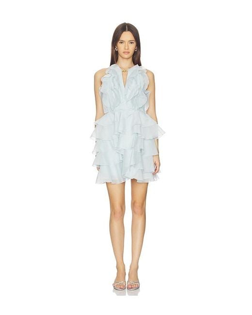 Aje. Women's Blue Cleo Mini Dress - www.disolcolor.com