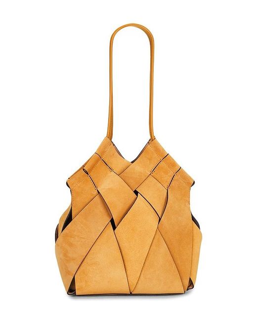 Ulla Johnson Orange Charlotte Shoulder Bag