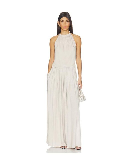 Ripley Rader White Linen Flowy Pant