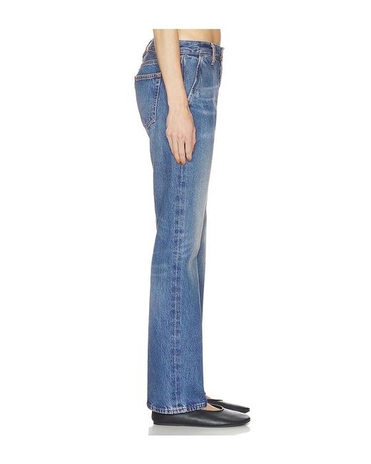 FRAME Blue The Drop Trouser Jeans