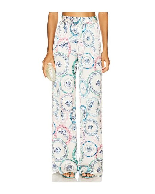 MISA Los Angles White Reshma Pant