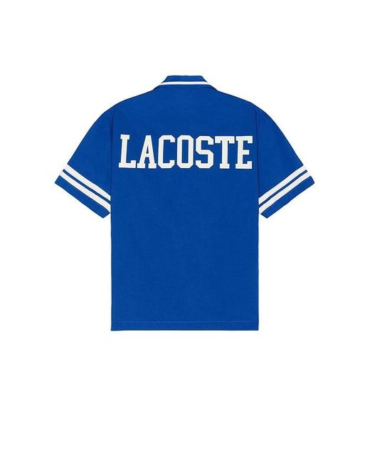 Lacoste Blue Relaxed Fit Shirt for men