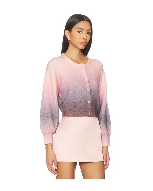 MISA Los Angles Pink Peggy Cardigan