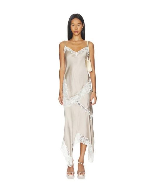 Lovers + Friends Gray Vallin Top