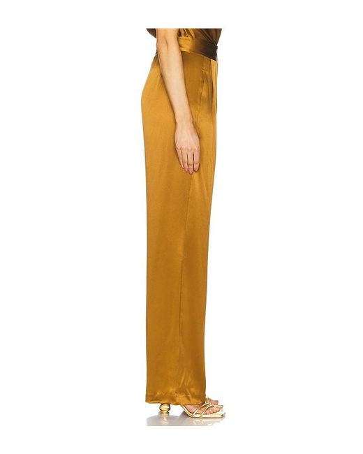 The Sei Yellow Wide Leg Trouser
