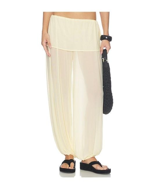 Tularosa White Shalom Pant