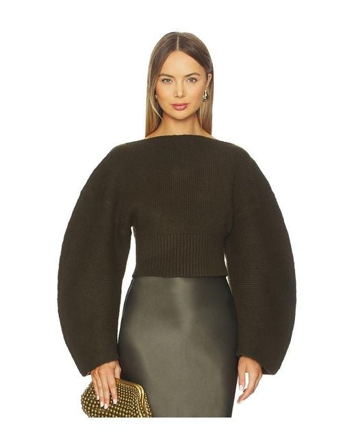 Cult Gaia Black Ella Sweater