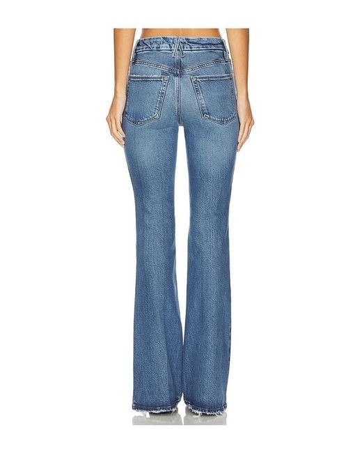 GOOD AMERICAN Blue Good Legs Flare Jeans