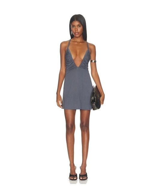 superdown Blue Aivy Mini Dress