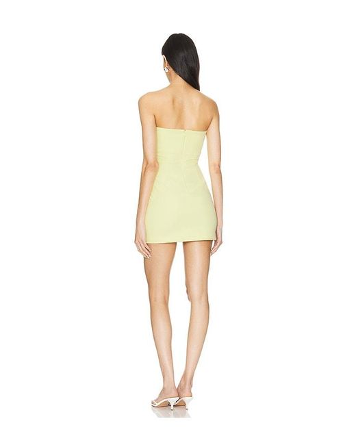 Lovers + Friends Yellow Renn Mini Dress
