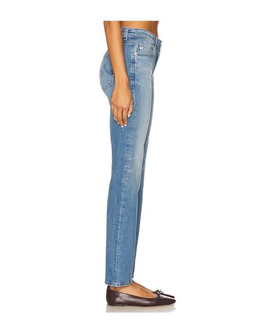AG Jeans Blue Sandra Straight Jeans