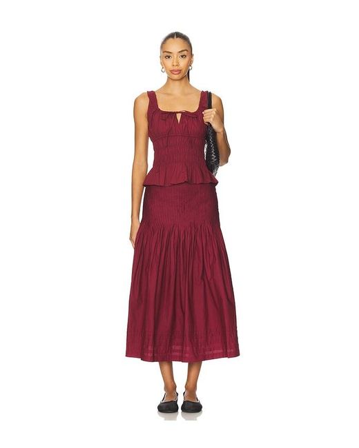 Ciao Lucia Red Gigi Top