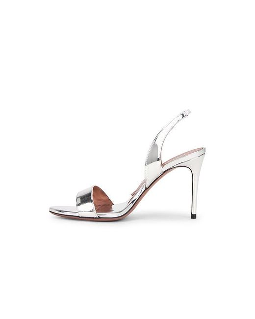 Paris Texas White Vera Slingback Sandal 85