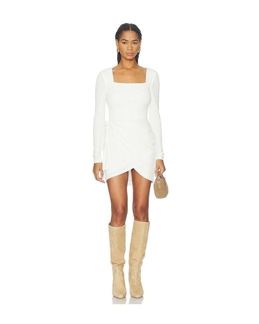 Lovers + Friends White Devon Dress