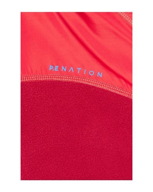 P.E Nation Red Alumni Jacket
