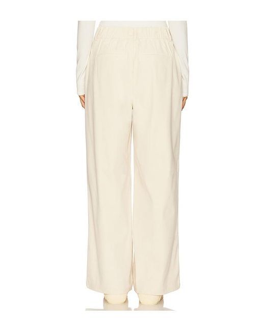 Varley White Rocio Wide Leg 29.5 Pant