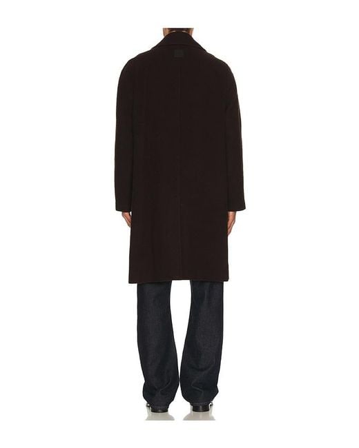 AllSaints Black Duke Coat for men