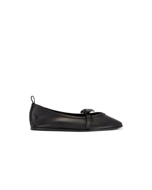 Free People Black Mania Bow Flat
