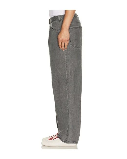 Thisisneverthat Gray Loose Jeans for men