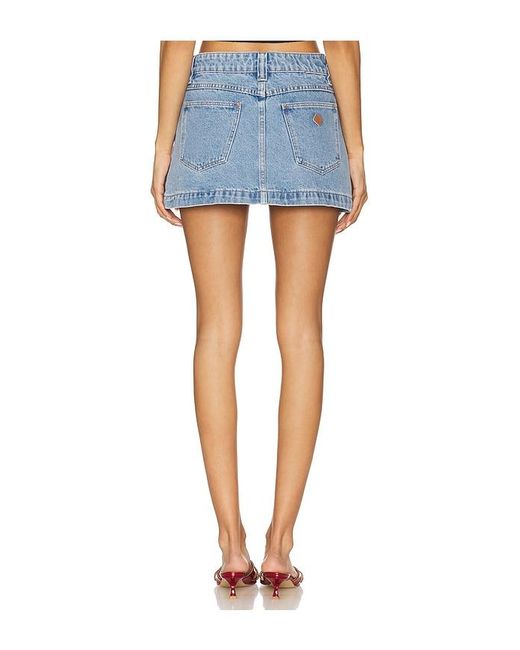 A.Brand Blue 95 Aline Skirt