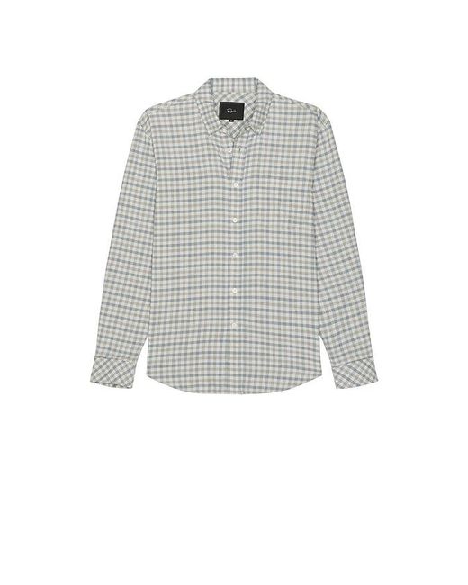 Rails White Vance Long Sleeve Shirt for men
