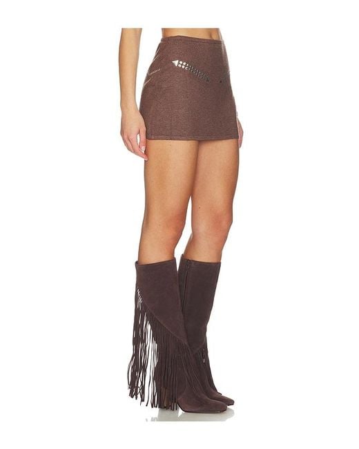 Urban Outfitters Brown Moonshine Skirt