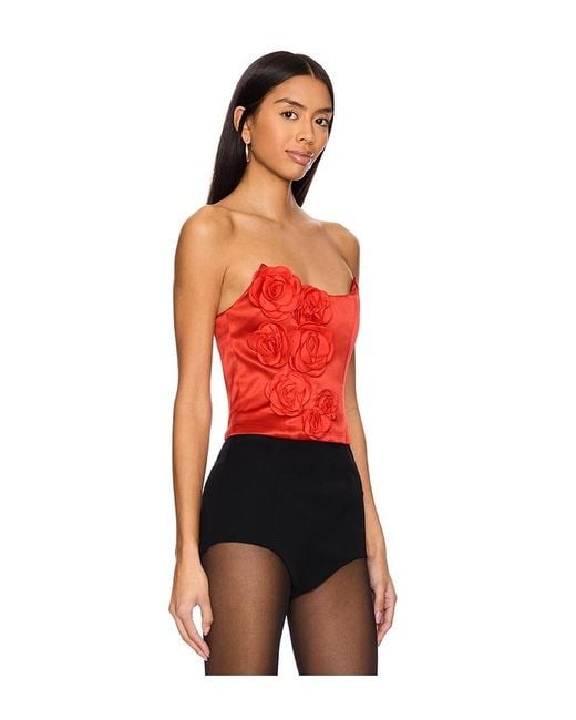Lovers + Friends Red Selena Bustier