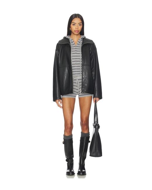 superdown Gray Kieryn Knit Short