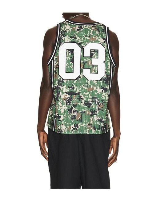BBCICECREAM Green All Star Tank for men
