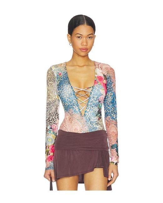 AFRM Multicolor Eaton Bodysuit