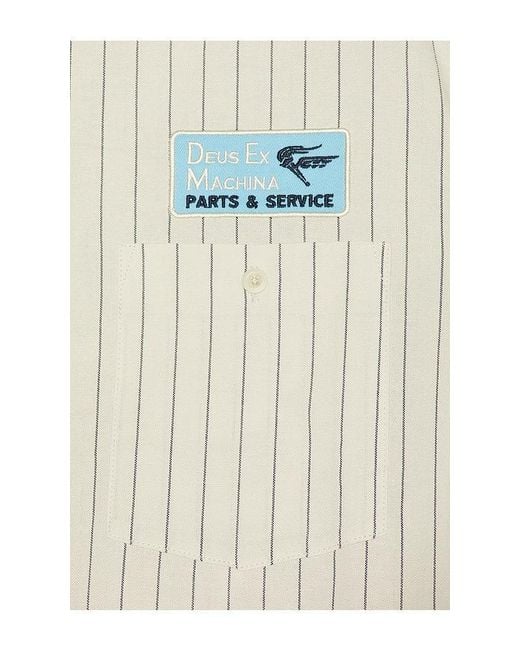 Deus Ex Machina Multicolor Forecourt Stripe Shirt for men