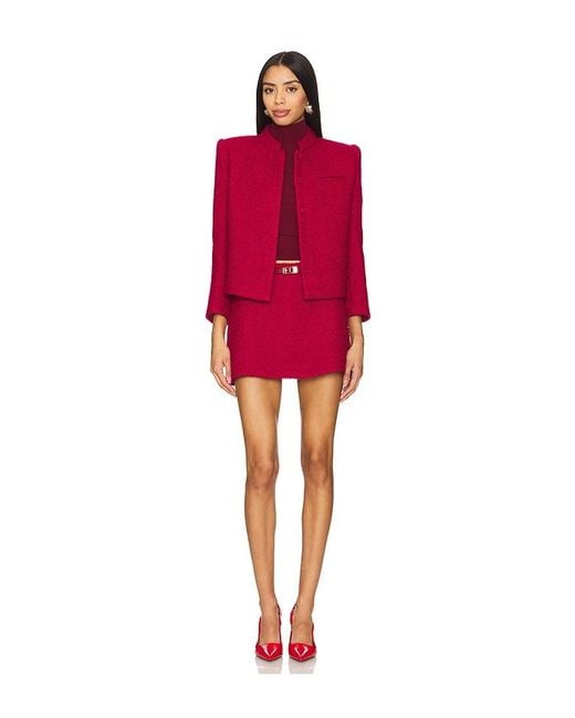 SER.O.YA Red Karla Mini Skirt