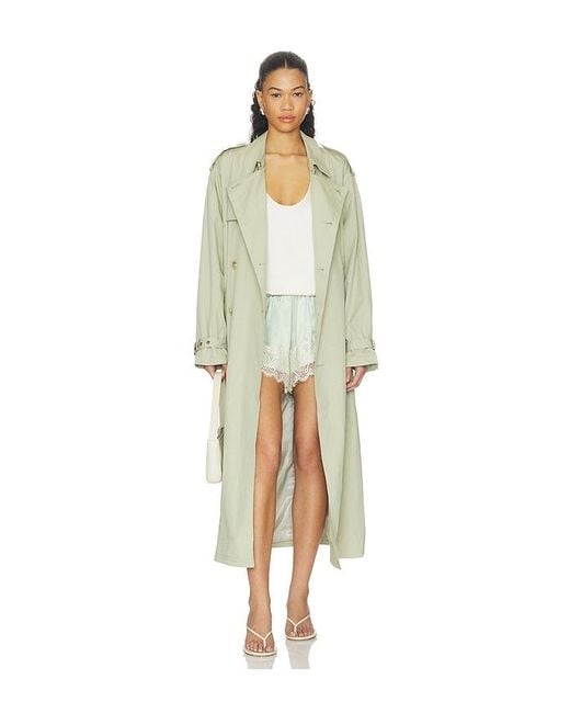 Ronny Kobo White Cohen Raincoat