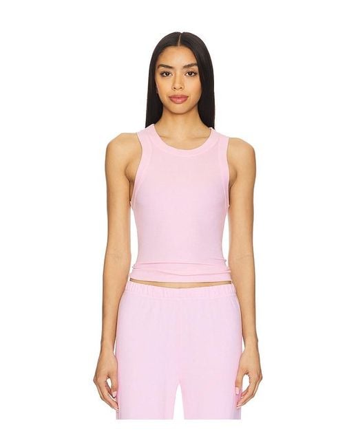 Lamade Pink Aida Racerfront Tank