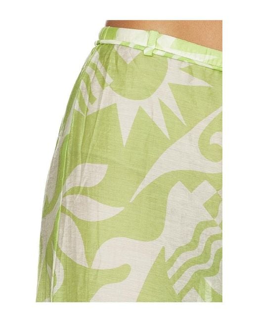 L'academie Green 'Academie Nyra Pant