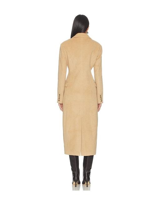 Line & Dot White Mellow Coat