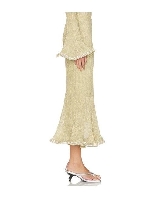 Jonathan Simkhai Natural Brighton Midi Skirt