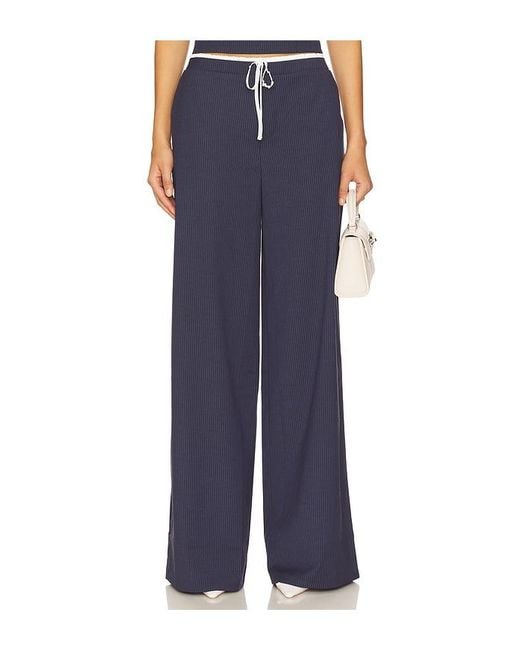 Lovers + Friends Blue Ashley Pant