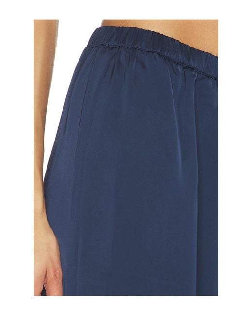 Amanda Uprichard Blue Mariko Pant
