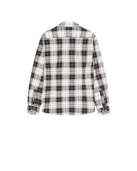 メンズ Barbour Wetheram Tailored Tartan Shirt Black