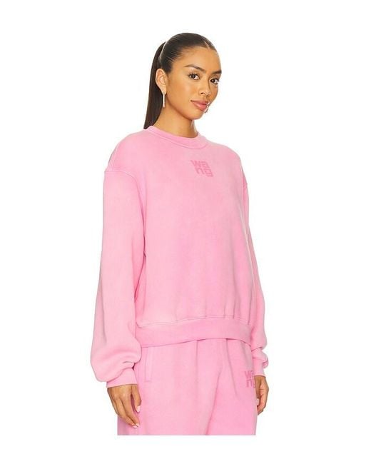 Alexander Wang Essential スウェットシャツ Pink