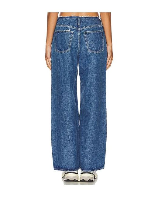 Moussy Blue Macclenny Wide Leg Jeans