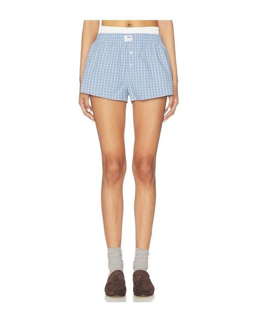 Ksubi Blue Boxer Short