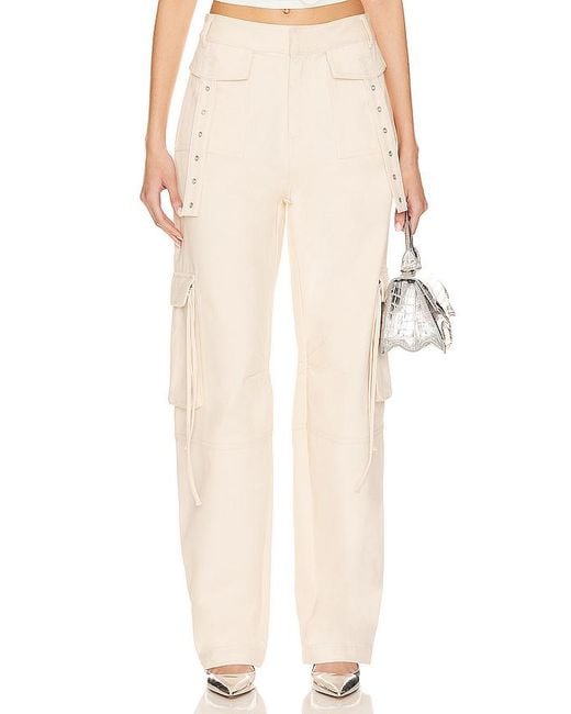 Pantalón Riley En Color Neutral Talla En Lovers + Friends de color Natural