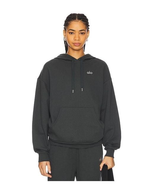 Alo Yoga Accolade Hoodie in Black | Lyst UK