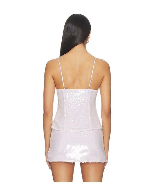 Lovers + Friends White Lola Top