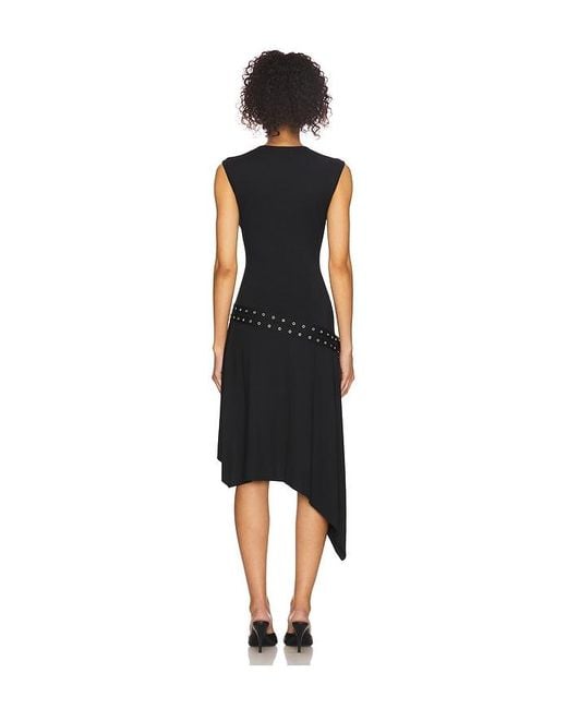 With Jean Black Gabriella Dress