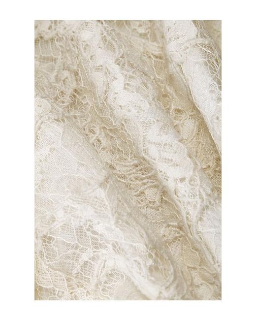 HAELO White Feather Lace Corset