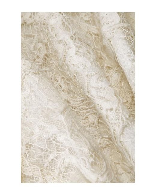 Halo White Feather Lace Corset